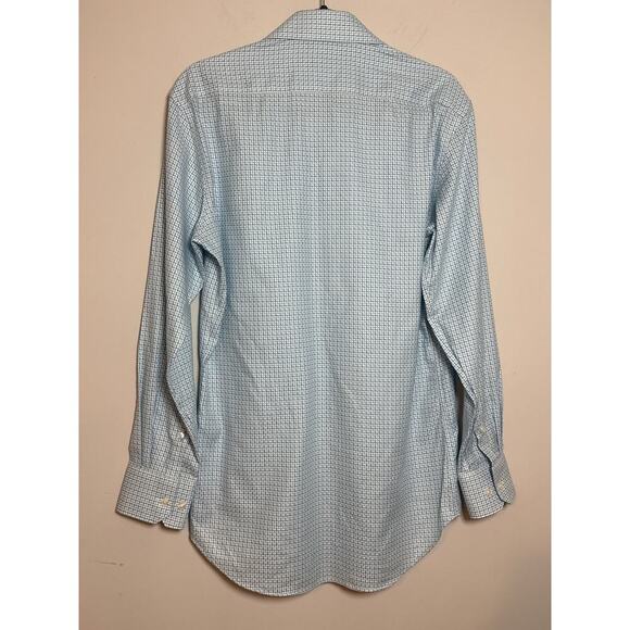 TailorByrd Shirt 15 32/33 Size M Plaid Button Up Long Sleeve Classic Fit - Picture 3 of 11